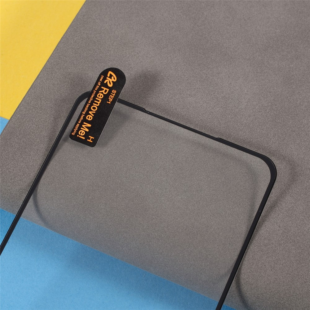 Heltäckande silkestryck Hellim Härdat Glas Skärmskydd för Xiaomi Mi 11 Lite 4G / 5G / 11 Lite 5G NE