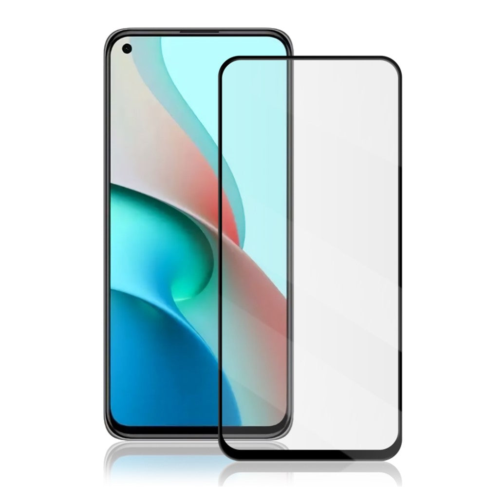 AMORUS Silk Printing HD Full Glue Full Coverage Tempered Glass Screen Protector for Xiaomi Mi 11 Lite 4G / 5G / 11 Lite 5G NE