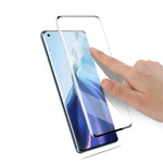 AMORUS Anti-explosion Full Glue Curved Tempered Glass Full Screen Film for Xiaomi Mi 11