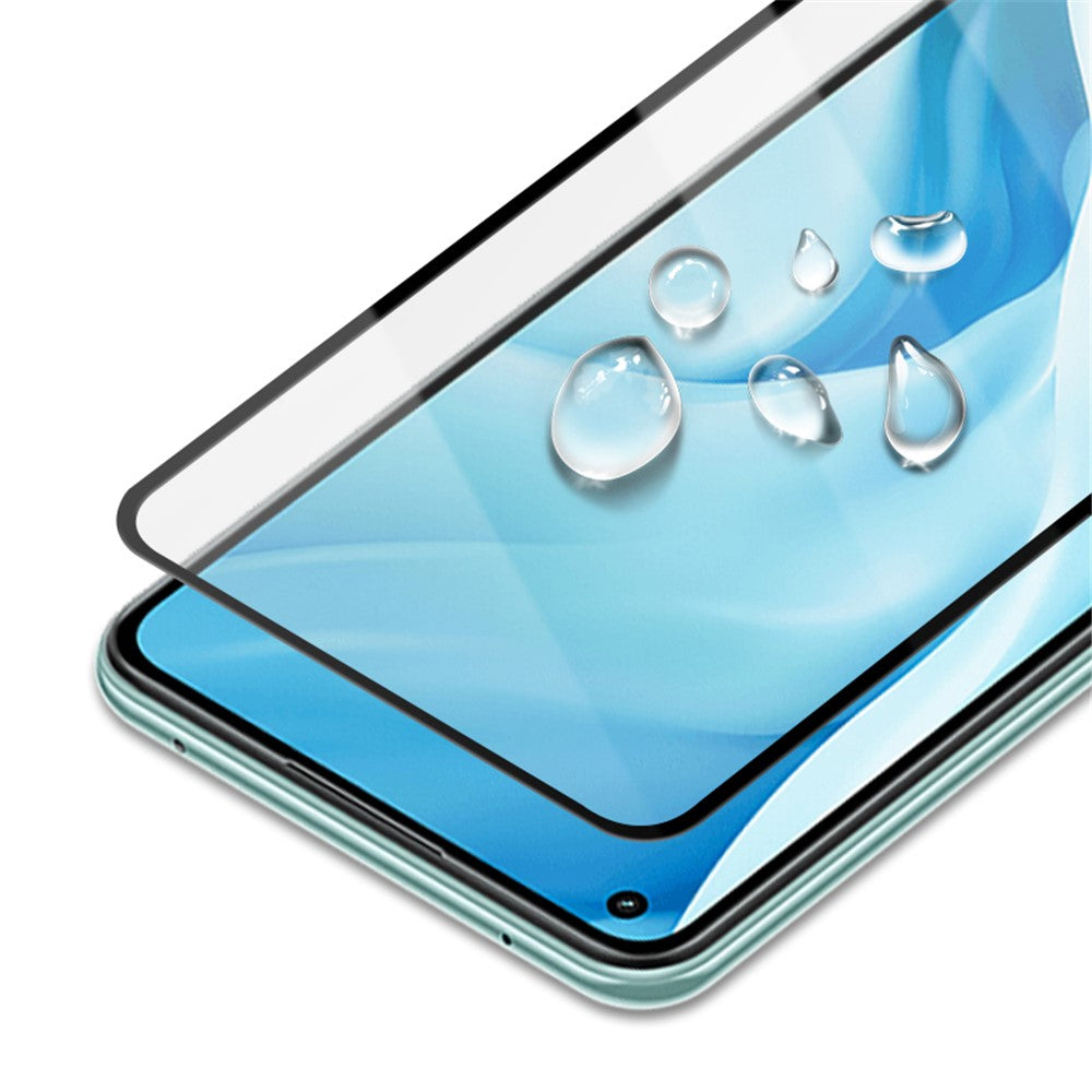 MOCOLO Silk Print HD Full Glue Full Screen Coverage Tempered Glass Protector for Xiaomi Mi 11 Lite 4G / 5G / 11 Lite 5G NE