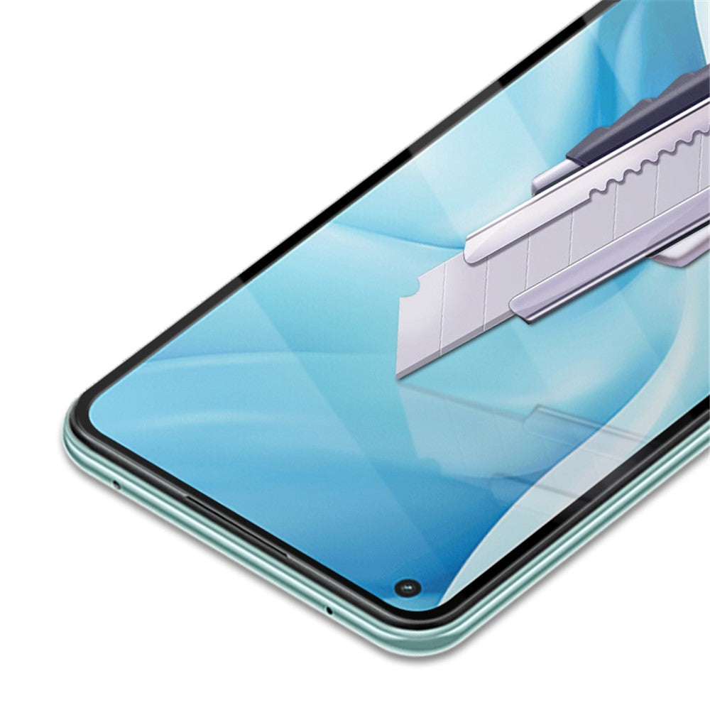 MOCOLO Silk Print HD Full Glue Full Screen Coverage Tempered Glass Protector for Xiaomi Mi 11 Lite 4G / 5G / 11 Lite 5G NE