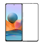 PINWUYO för Xiaomi Redmi Note 10 Pro / Note 10 Pro Max [Fingeravtrycksskyddande] [Explosionsskyddande] Helhäftande härdat glasfilm