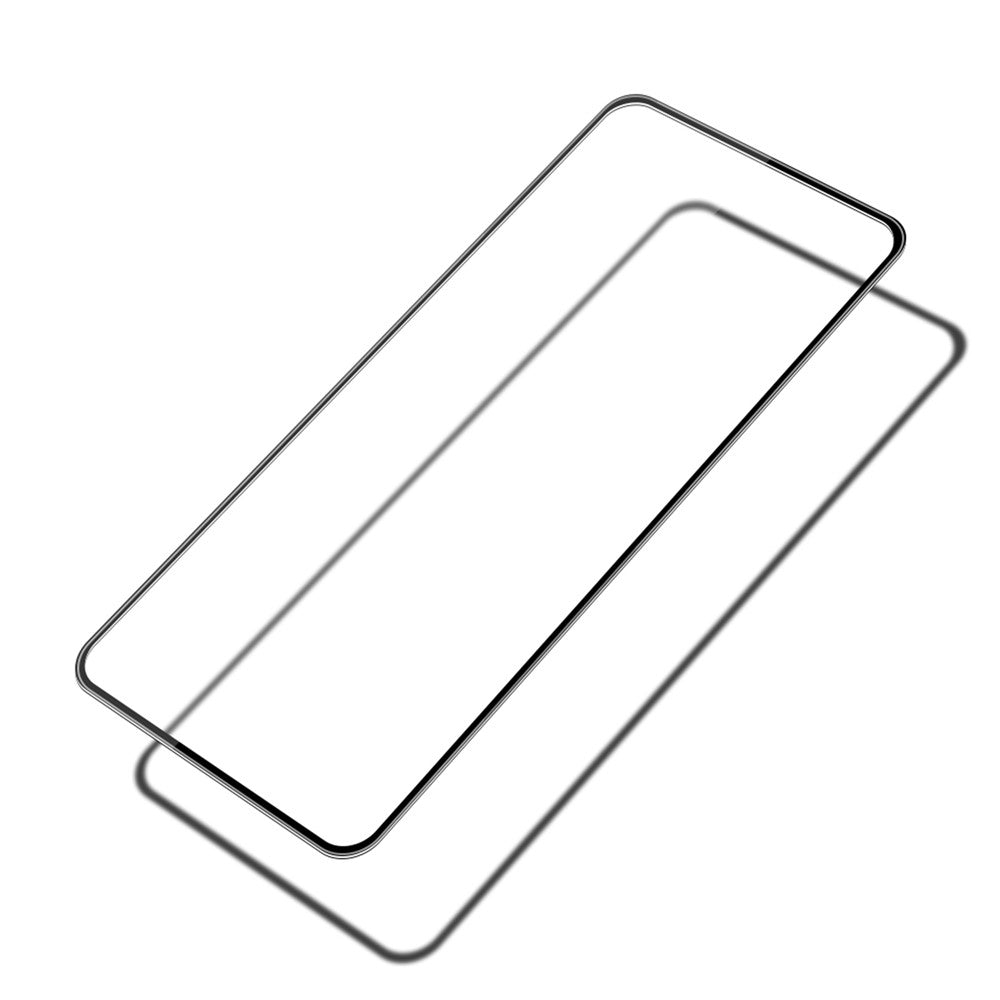 PINWUYO Helhäftande Anti-Explosionsskyddande Härdat Glas Skärmskydd för Xiaomi Redmi Note 10 5G/Poco M3 Pro 5G/4G