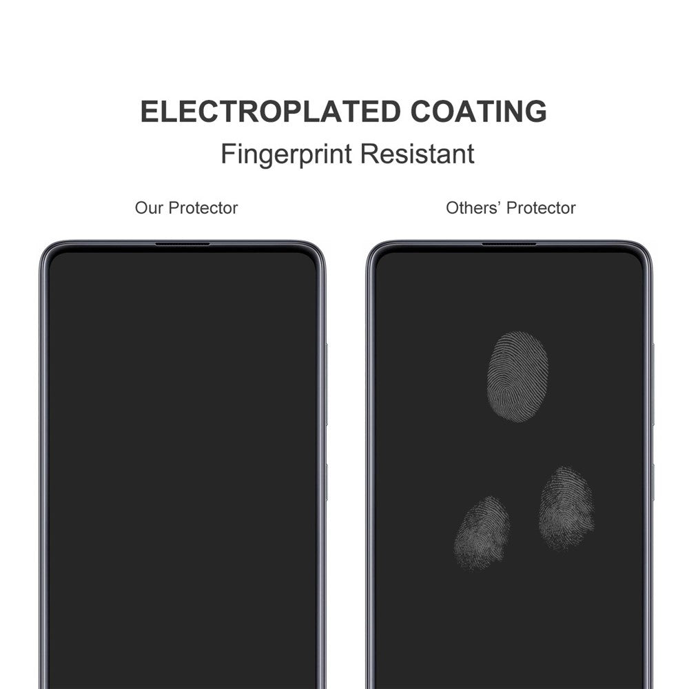 HAT PRINCE 0.26mm 9H 2.5D Arc Edge Tempered Glass Screen Protector for Xiaomi Redmi Note 10 Pro Max/Redmi Note 10 Pro