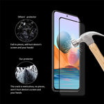 HAT PRINCE 0.26mm 9H 2.5D Arc Edge Full Glue Tempered Glass Screen Protector Film for Xiaomi Redmi Note 10 Pro Max/Redmi Note 10 Pro