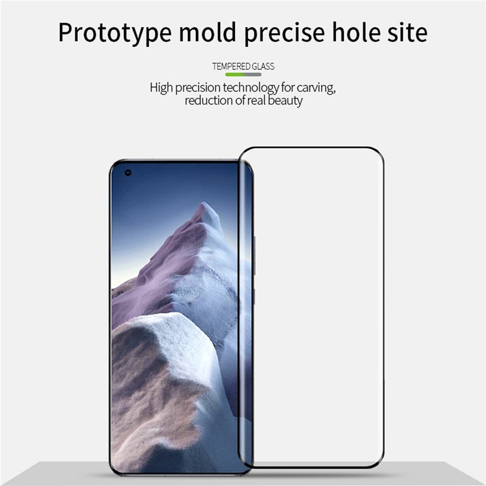 MOFI 3D Curved Tempered Glass Screen Protector [Full Glue] Film for Xiaomi Mi 11 Ultra