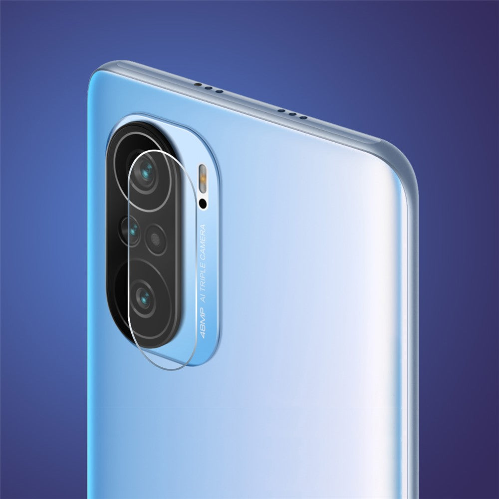 ENKAY HAT PRINCE Slitstark ultraklar kameralinsfilm för Xiaomi Mi 11X/11X Pro/11i 0,2 mm 9H 2,15D Arc Edge härdat glasskydd