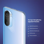 2 stk. ENKAY HAT PRINCE slidstærk ultraklar kameralinsefilm til Xiaomi Mi 11X/11X Pro/11i, 0,2 mm, 9H, 2,15D, Arc Edge-hærdet glasbeskyttelse