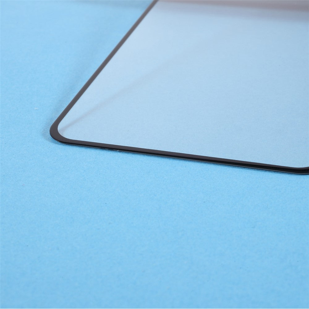 Full Coverage Silk Print Full Glue Tempered Glass Screen Protector Film for Oppo A74 4G