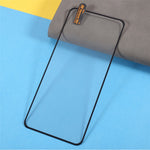 Full Coverage Silk Print Full Glue Tempered Glass Screen Protector Film for Oppo A74 4G