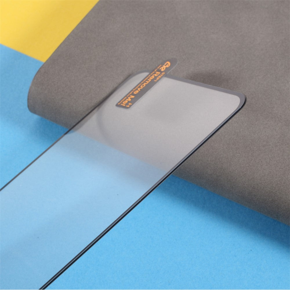 Full Coverage Silk Print Full Glue Tempered Glass Screen Protector Film for Oppo A74 4G