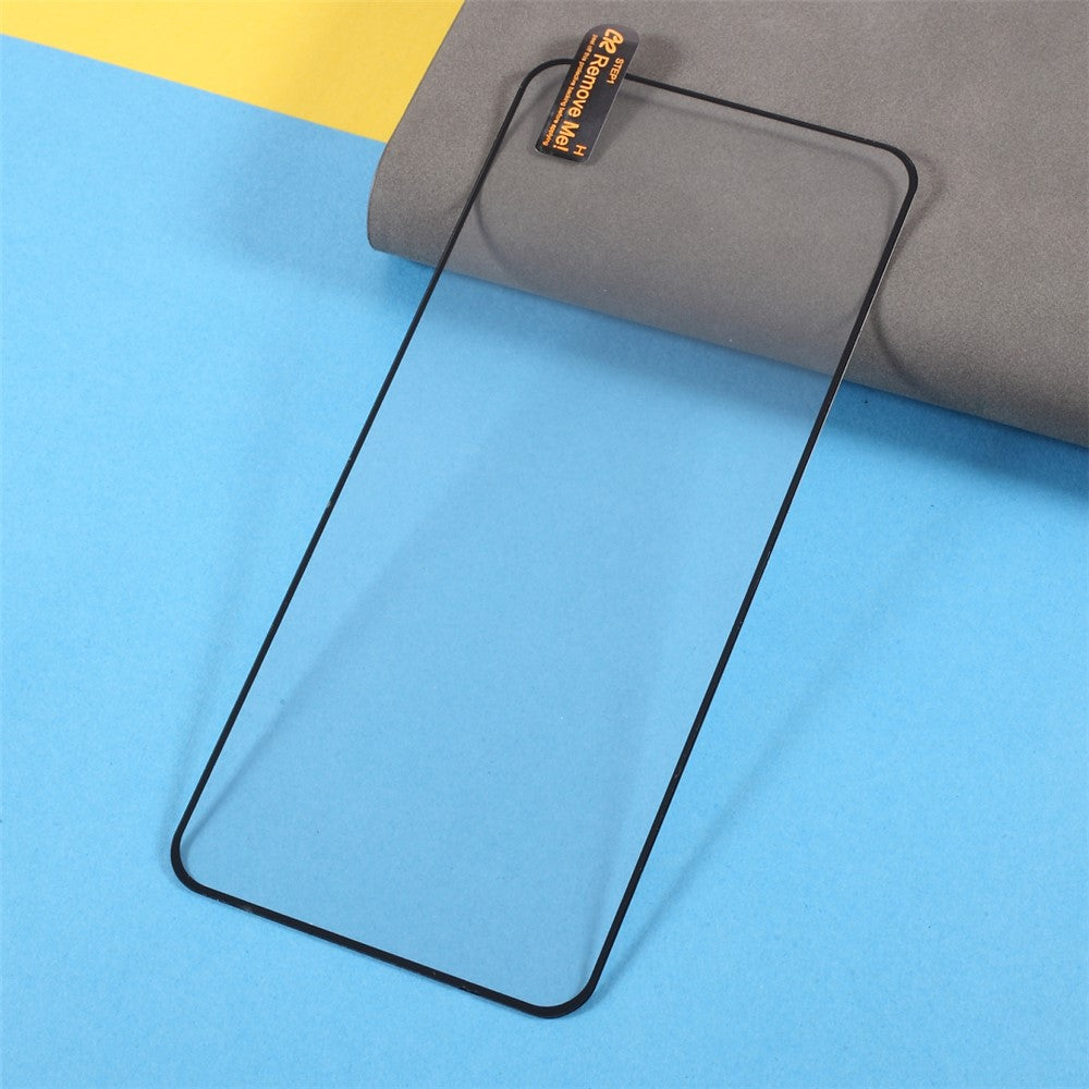 Silk Printing [Full Coverage] Tempered Glass Anti-Burst Screen Protector [Full Glue] for Oppo A53 5G/A53s