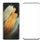 Fingeraftryksafvisende ultraklar 3D-skærmbeskyttelsesfilm af hærdet glas til hele skærmen på Samsung Galaxy S21 Ultra 5G