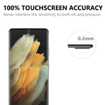 Fingeraftryksafvisende ultraklar 3D-skærmbeskyttelsesfilm af hærdet glas til hele skærmen på Samsung Galaxy S21 Ultra 5G