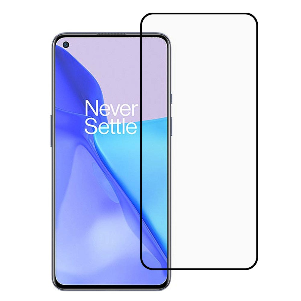 RURIHAI Ultratunt 0,26 mm 2,5D Solid Defense Härdat Glas Skärmskydd med Svart Kant [Helt Lim] för Xiaomi Mi 11 Lite 4G / 5G / 11 Lite 5G NE