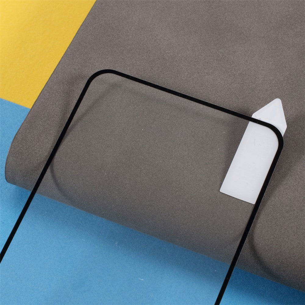 RURIHAI Ultratunt 0,26 mm 2,5D Solid Defense Härdat Glas Skärmskydd med Svart Kant [Helt Lim] för Xiaomi Mi 11 Lite 4G / 5G / 11 Lite 5G NE