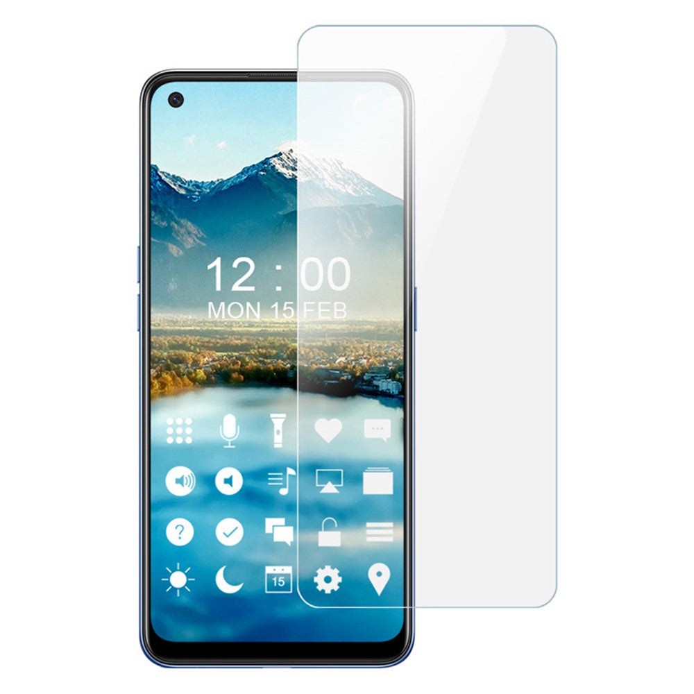 IMAK ARM-serien TPU explosionsskyddande skärmskyddsfilm (ej heltäckande) för Oppo F19 4G / A74 4G