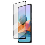AMORUS Full Covering Full Glue Silk Printing Tempered Glass Screen Protector Film for Xiaomi Redmi Note 10 5G/Poco M3 Pro 5G/4G