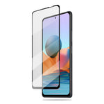 MOCOLO Silk Print HD Full Screen Coverage Full Glue Tempered Glass Protector for Xiaomi Redmi Note 10 5G / Poco M3 Pro 5G