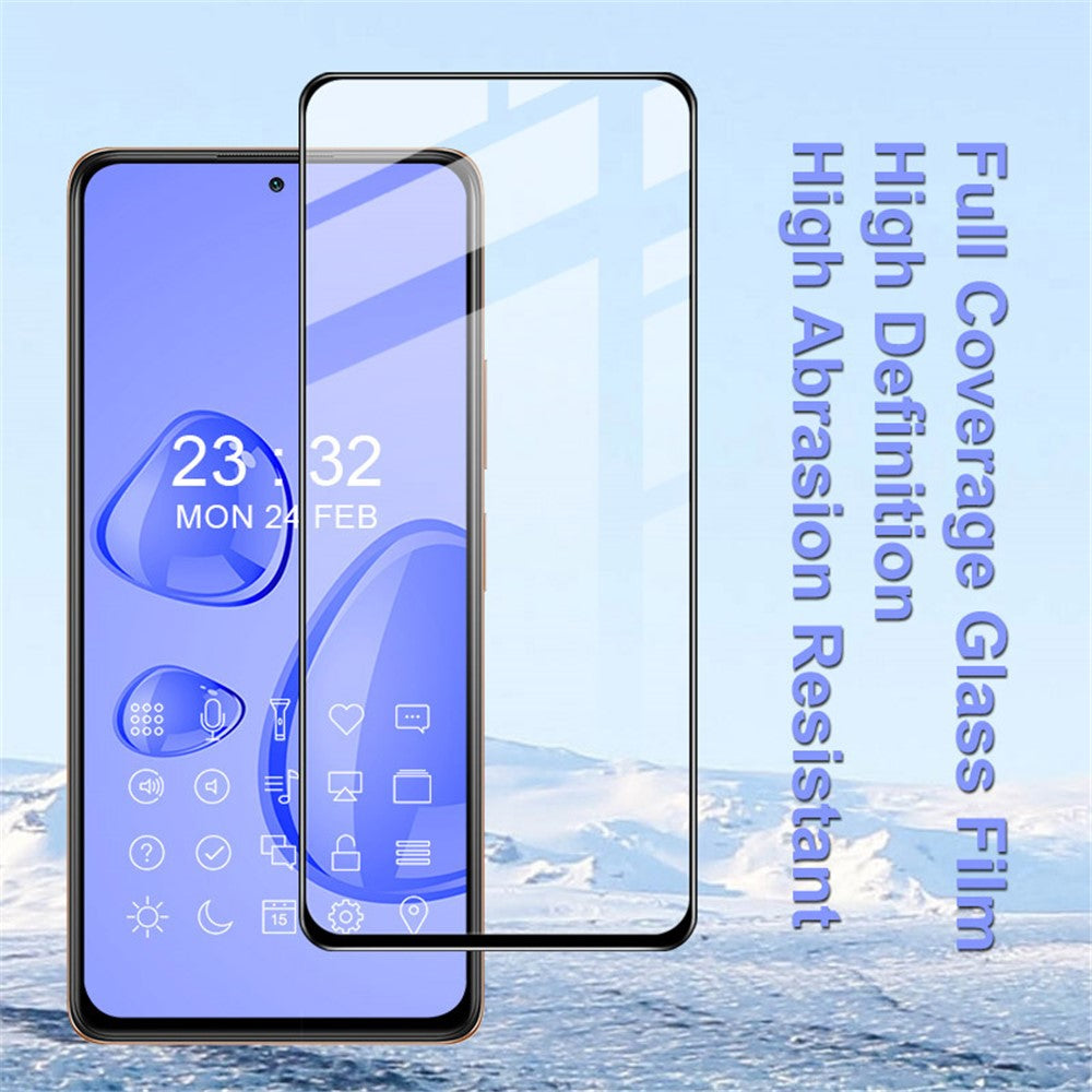 IMAK Pro+ Series Anti-Scratch Tempered Glass Complete Covering Screen Film for Xiaomi Redmi Note 10 Pro Max / Redmi Note 10 Pro