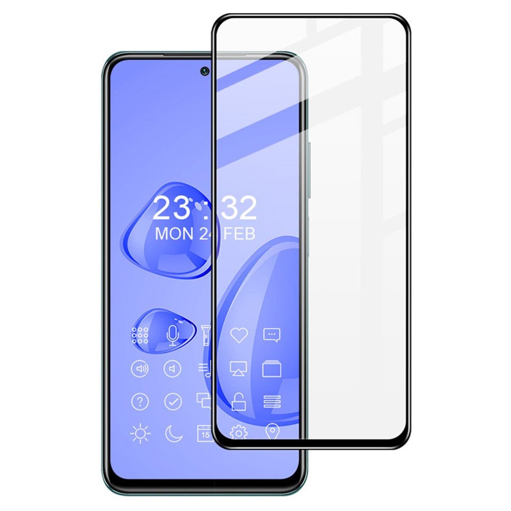 IMAK Pro+-serien reptålig härdad glasfilm komplett täckande skärmfilm för Xiaomi Poco M5s 4G / Redmi Note 10 4G / Redmi Note 10S 4G