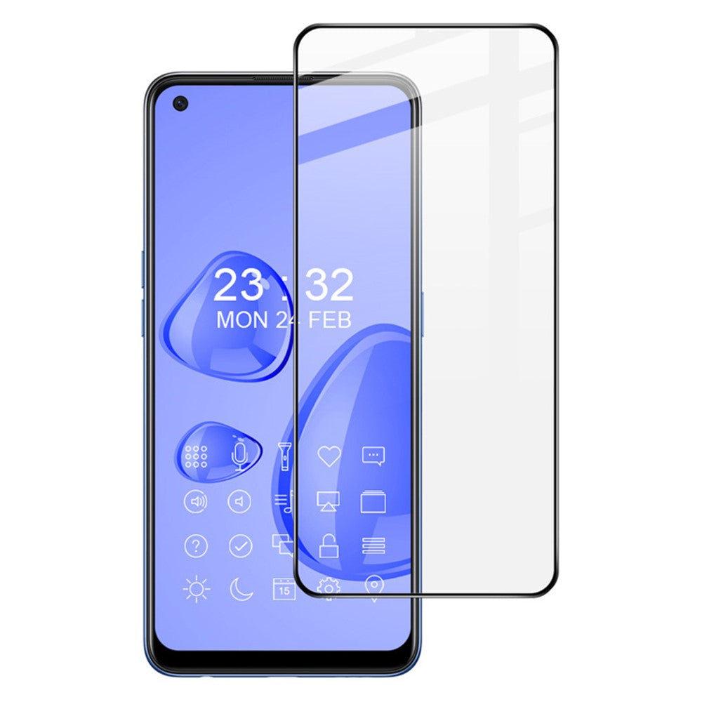 IMAK Pro+ Series eksplosionssikker skærmbeskyttelse i hærdet glas til Oppo F19 / Oppo A74 4G