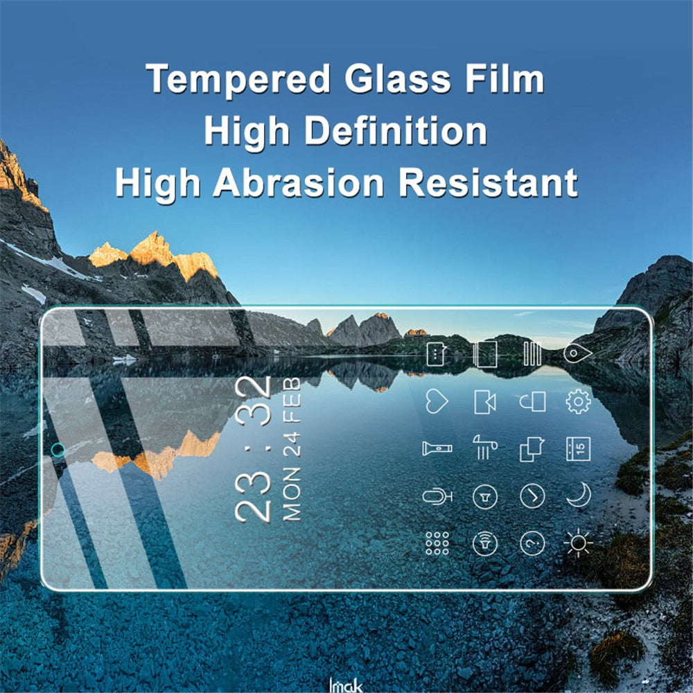 IMAK H-serien Ultra Clear film i hærdet glas, splintsikker skærmbeskyttelse til Samsung Galaxy Xcover 5