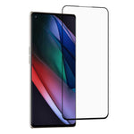 3D Curved Full Size Tempered Glass Screen Protector Anti-explosion (Side Glue) Film for Oppo Find X3 Neo