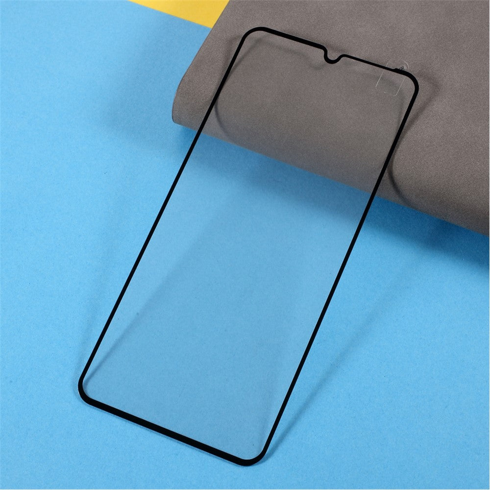 Complete Covering Silk Printing Tempered Glass Screen Protector Film [Full Glue] for Samsung Galaxy A22 4G (EU Version)