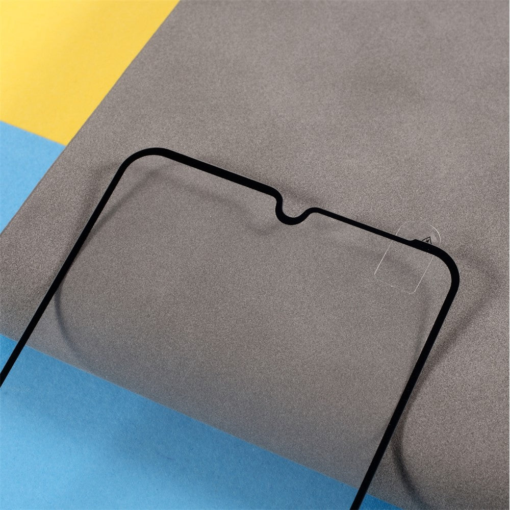 Complete Covering Silk Printing Tempered Glass Screen Protector Film [Full Glue] for Samsung Galaxy A22 4G (EU Version)