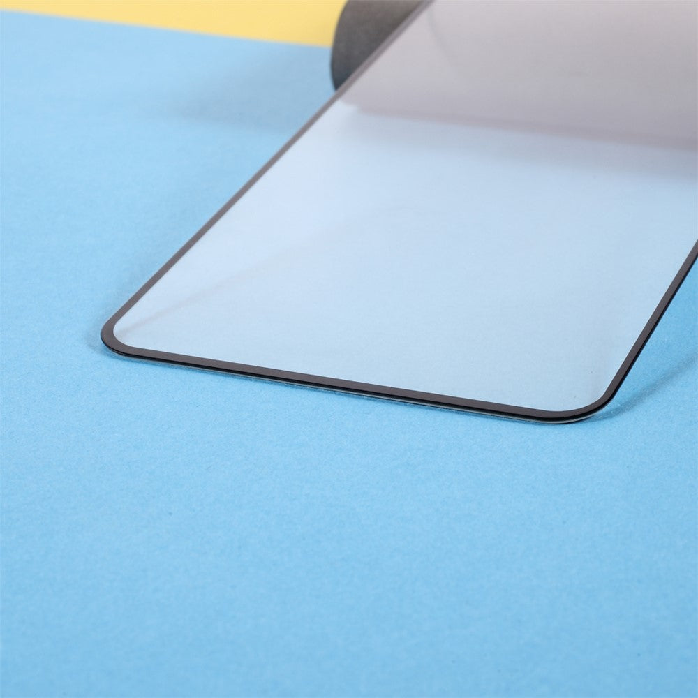 Complete Covering Silk Printing Tempered Glass Screen Protector Film [Full Glue] for Samsung Galaxy A22 4G (EU Version)