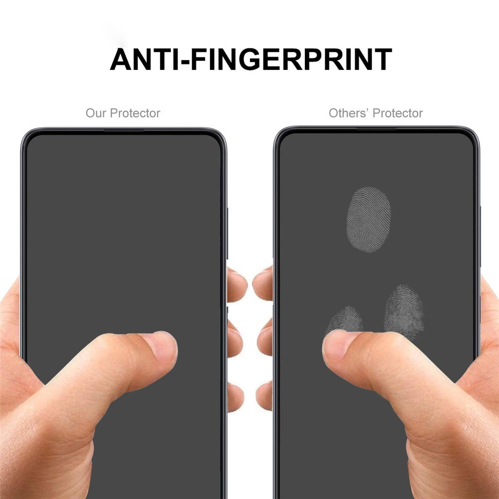HAT PRINCE fulddækkende 0,26 mm 9H 2,5D ultra klart hærdet glas med fuld lim, skærmbeskyttelsesfilm til Xiaomi Redmi Note 10 5G/Poco M3 Pro 4G/Poco M3 Pro 5G