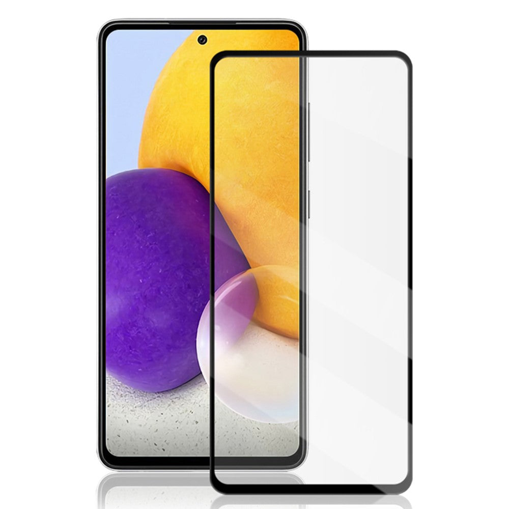 MOCOLO Silk Print 9H Hardness HD Full Glue Full Screen Coverage Tempered Glass Protector for Samsung Galaxy A72 4G/5G