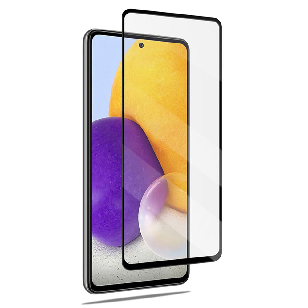 MOCOLO Silk Print 9H Hardness HD Full Glue Full Screen Coverage Tempered Glass Protector for Samsung Galaxy A72 4G/5G