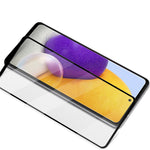 MOCOLO Silk Print 9H Hardness HD Full Glue Full Screen Coverage Härdat Glasskydd för Samsung Galaxy A72 4G/5G