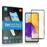 MOCOLO Silk Print 9H Hardness HD Full Glue Full Screen Coverage Tempered Glass Protector for Samsung Galaxy A72 4G/5G