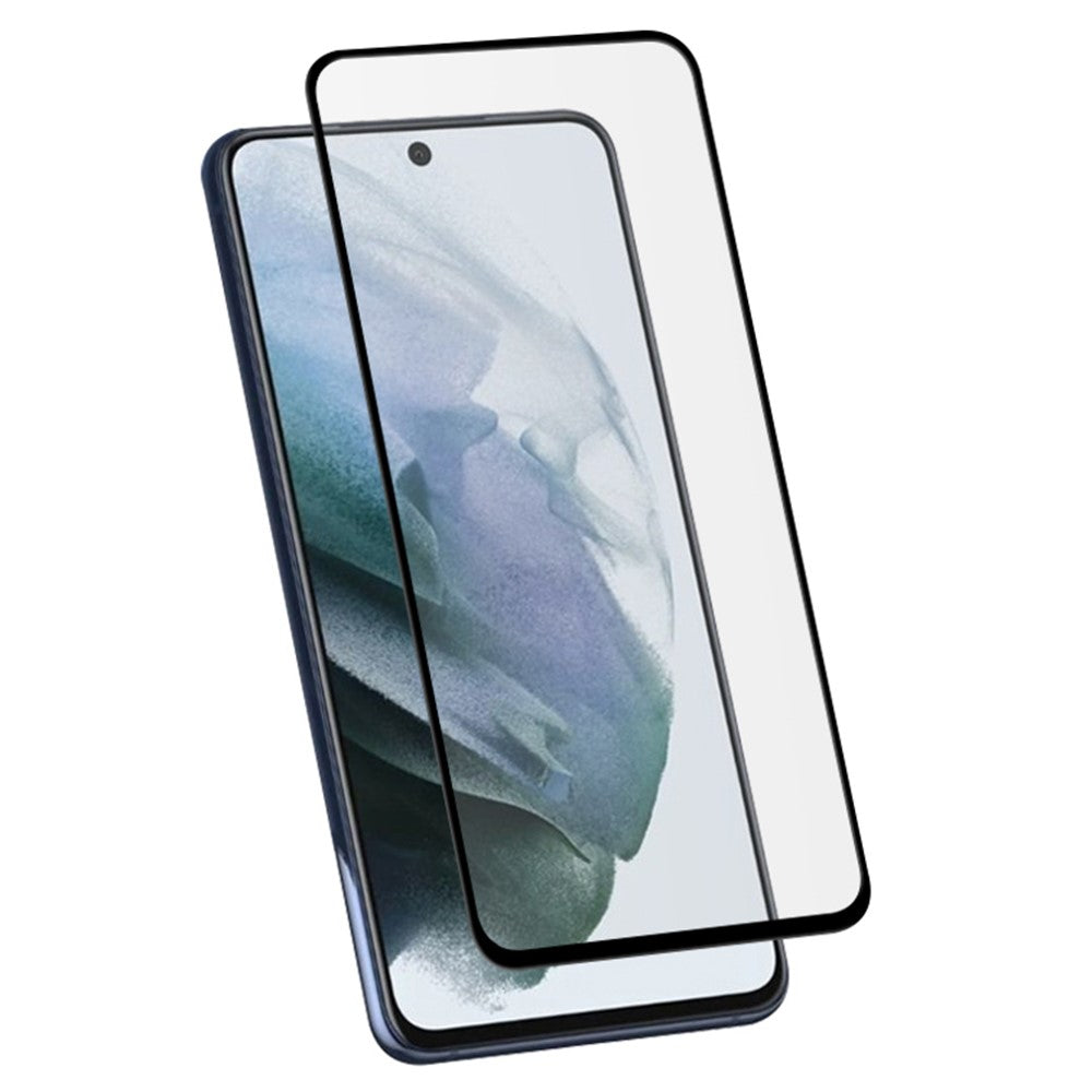 MOCOLO Silk Print Anti-explosion Tempered Glass Full Glue Full Size Screen Protector for Samsung Galaxy S21 FE