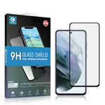 MOCOLO Silk Print Anti-explosion Tempered Glass Full Glue Full Size Screen Protector for Samsung Galaxy S21 FE