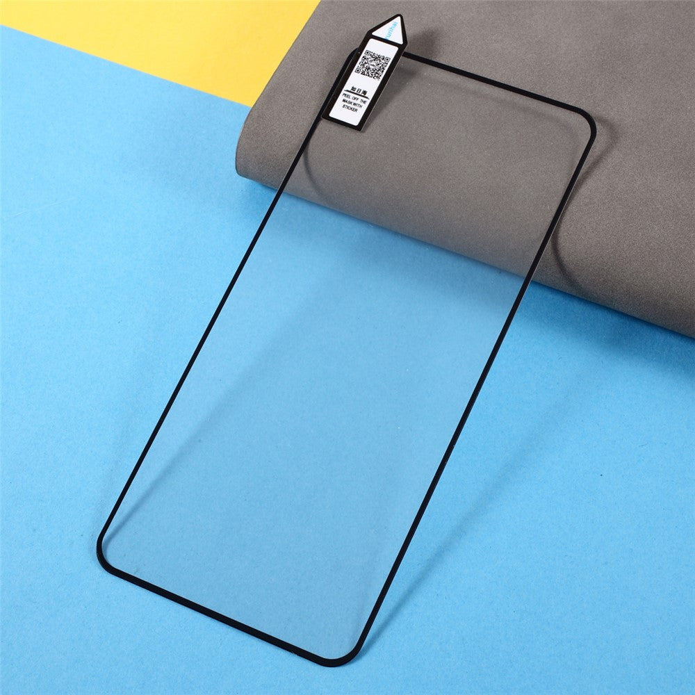 RURIHAI ultratyndt 0,26 mm hærdet glas med fuld klæbeflade, sekundærhærdning, 2,5D, Solid Defense-skærmbeskyttelse til Xiaomi Redmi K40/K40 Pro/Mi 11i/Poco F3