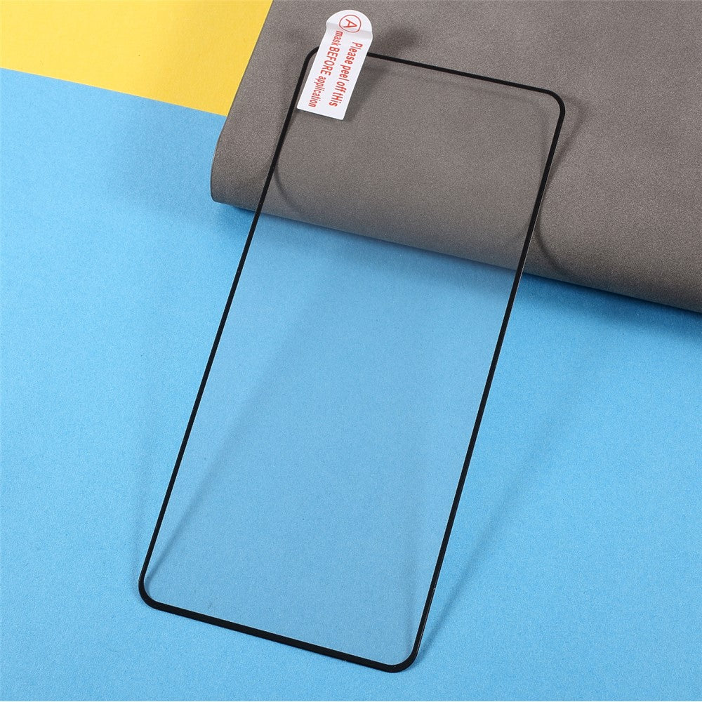 Full Glue Anti-Scratch Tempered Glass Silk Print Full Screen Coverage Protector Film for Xiaomi Redmi K40 Gaming