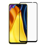 Full Coverage Full Glue Anti-Scratch Silk Print Tempered Glass Screen Protector Film for Xiaomi Poco M3 Pro 4G/5G