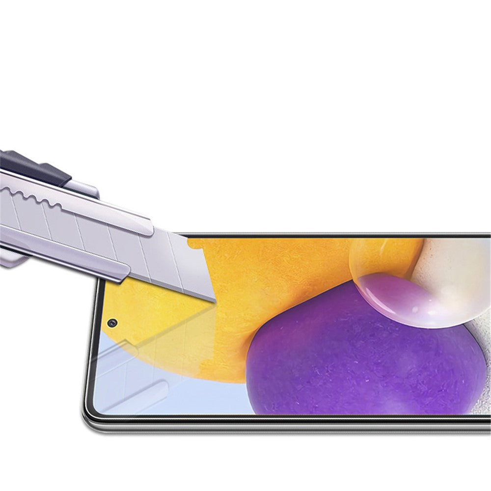 MOCOLO 2.5D Full Glue Tempered Glass High Transparency Screen Film for Samsung Galaxy A72 4G/5G