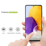 MOCOLO 2.5D Full Glue Tempered Glass High Transparency Screen Film for Samsung Galaxy A72 4G/5G