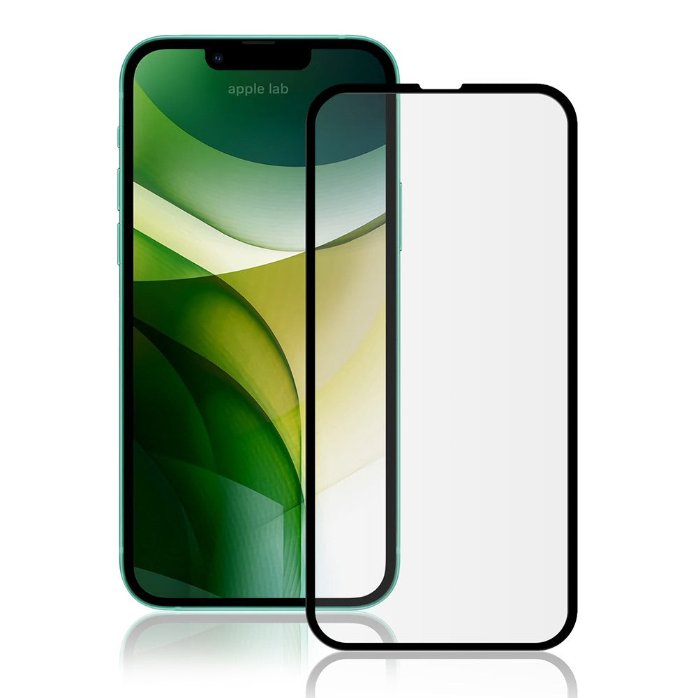 AMORUS Silk Printing Full Glue High Definition Tempered Glass Film Full Screen Covering Protector for iPhone 13 mini 5.4 inch