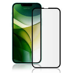 AMORUS Secondary Strengthening Silk Printing Screen Protector for iPhone 13 / 13 Pro / 14, High Definition Full Screen Covering Full Glue Tempered Glass Film