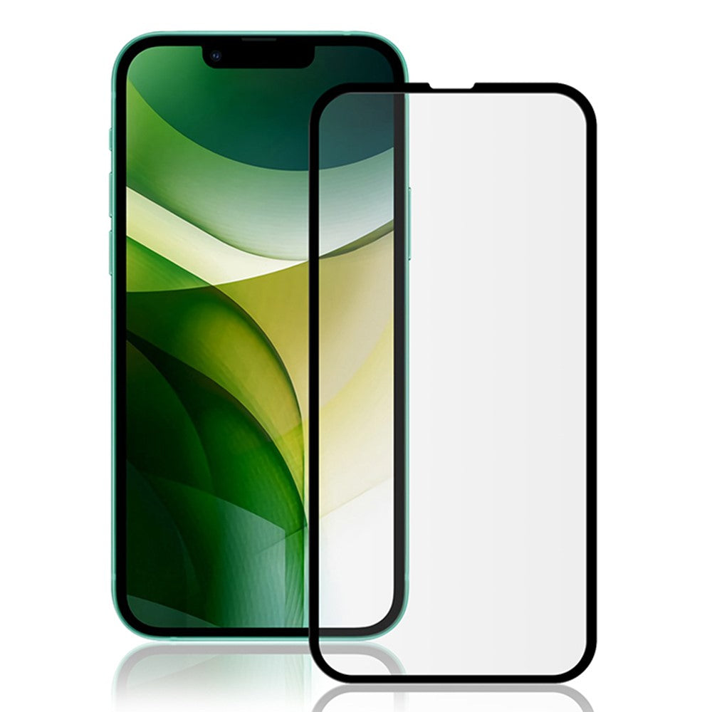 MOCOLO 3D-böjd helhäftande anti-fingeravtrycksskyddande härdat glasskärmfilm för iPhone 13 mini 5,4 tum