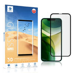 MOCOLO til iPhone 13/13 Pro/14 Cold Carving 3D-buet hærdet glasfilm i fuld størrelse, heldækkende HD-gennemsigtig skærmbeskyttelse