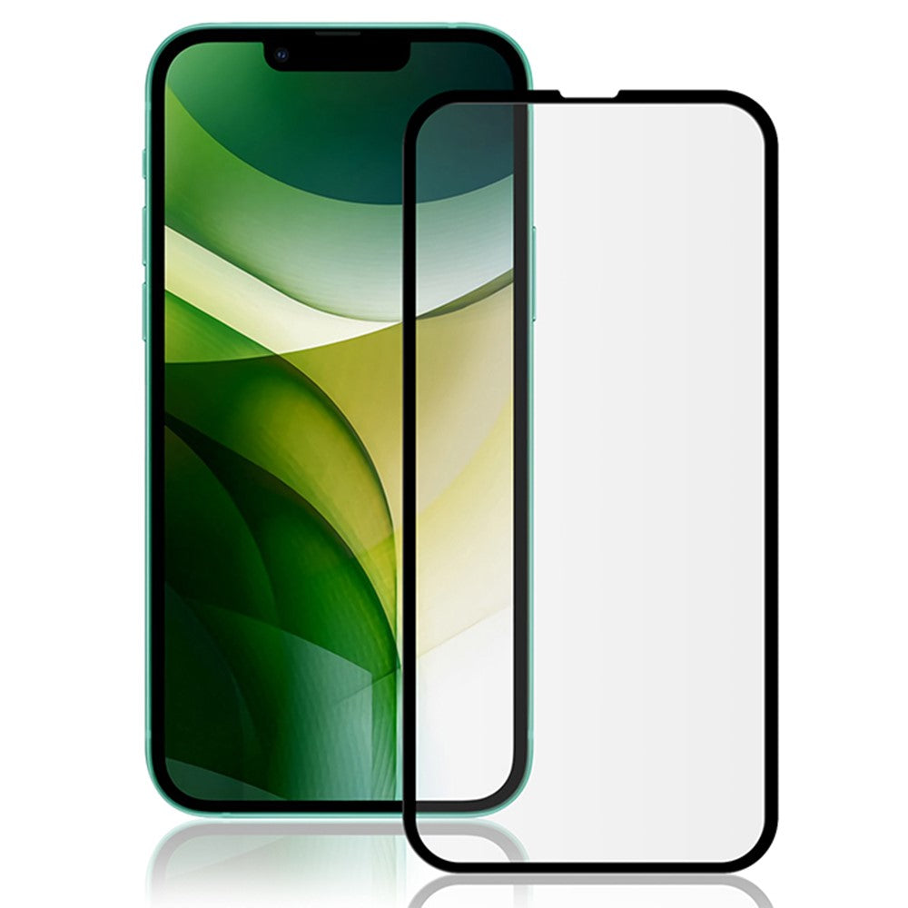 MOCOLO HD Silk Print Full Glue Full Screen Coverage 9H Tempered Glass Protector for iPhone 13 mini 5.4 inch