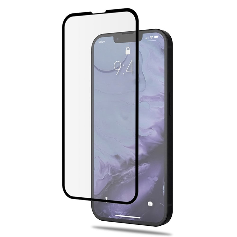 MOCOLO HD Silk Print Full Glue Full Screen Coverage 9H Tempered Glass Protector for iPhone 13 mini 5.4 inch