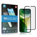 MOCOLO HD Silk Print Full Glue Full Screen Coverage 9H Tempered Glass Protector for iPhone 13 mini 5.4 inch
